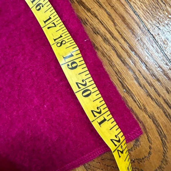 Lisa International boiled wool button front jacket. Size Large. - Picture 10 of 11